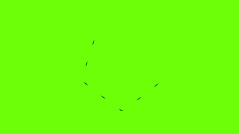 Elements Animation with Alpha Channel – Pure Geometric Motion Stock Footage 314126144