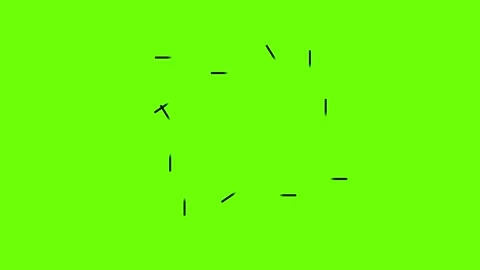 Elements Animation with Alpha Channel – Pure Geometric Motion Stock Footage 314126149