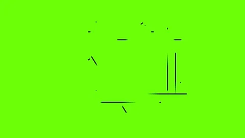 Elements Animation with Alpha Channel – Pure Geometric Motion Stock Footage 314126150