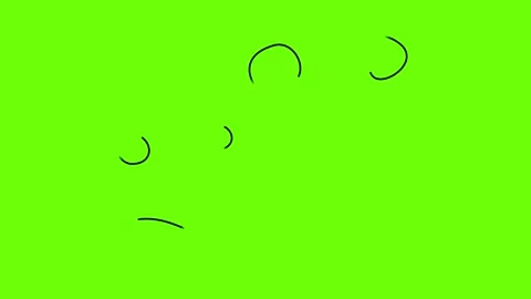 Elements Animation with Alpha Channel – Pure Geometric Motion Stock Footage 314126154