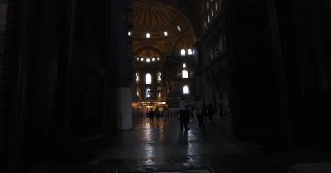 Elements of architecture Hagia Soph Stock-Footage 64093344