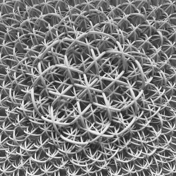 Elements are forming a design with repeating ornaments Stock Illustration