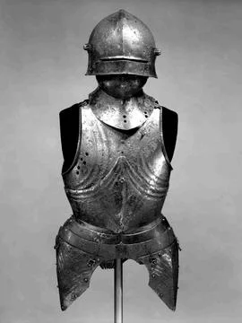Elements of an Armor ca. 148090 German or Austrian Few complete armors have.. Fotos Stock