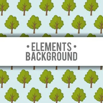 Elements background design Stock Illustration