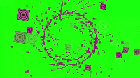 Elements background video loop animation Stock Footage 306182318