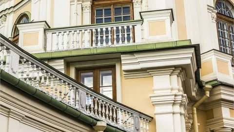 The elements of Baroque architecture Video stock 141238785