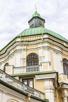 The elements of Baroque architecture 스톡 사진