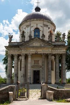 Elements of the building structure of the Pidgoretskyj castle in Ukraine one  Stock Photos