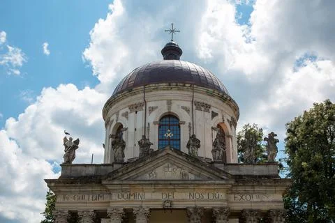 Elements of the building structure of the Pidgoretskyj castle in Ukraine one  Stock Photos