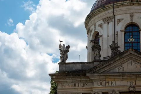 Elements of the building structure of the Pidgoretskyj castle in Ukraine one  Stock Photos
