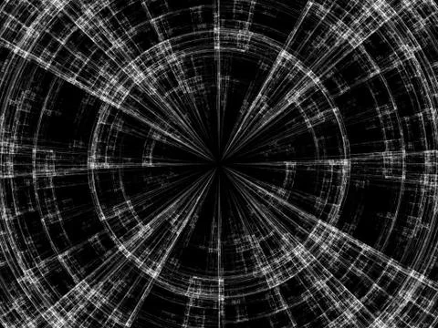 Elements of Burst Rotation Stockillustratie