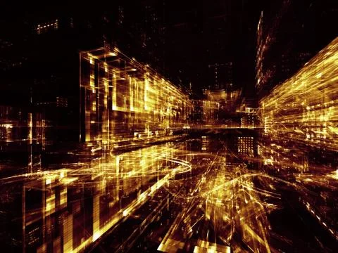 Elements of City Stock Illustration