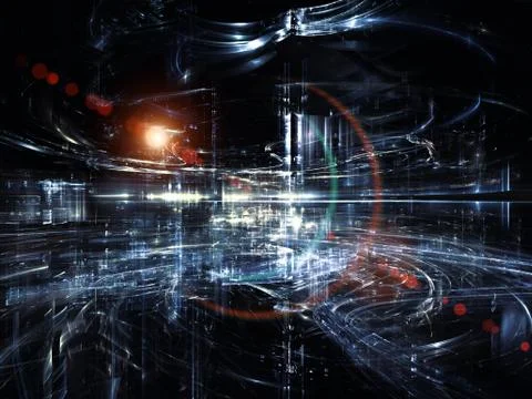 Elements of City Stock Illustration