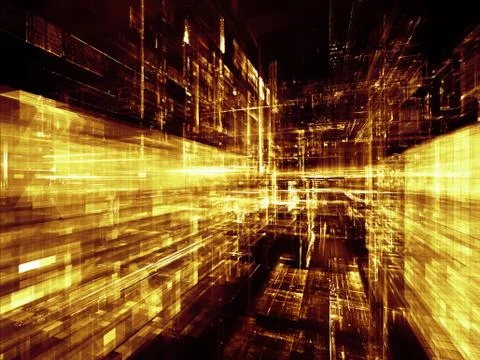 Elements of City Stock Illustration