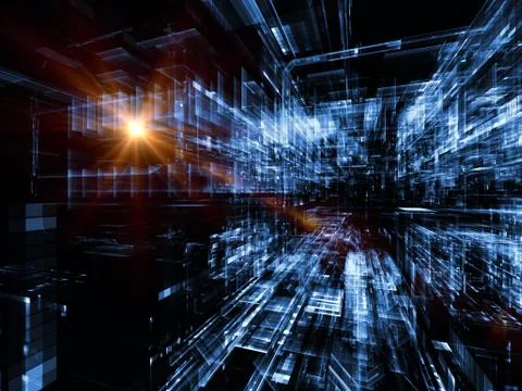 Elements of City Stock Illustration