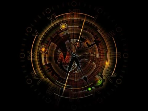 Elements of Clockwork Stock Illustration