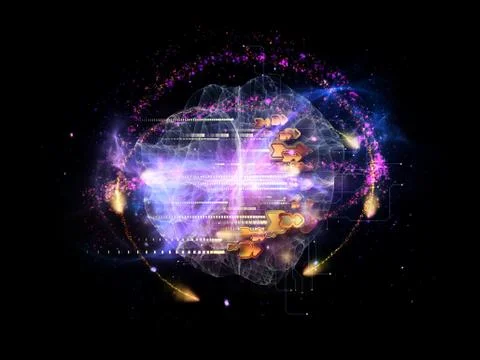 Elements of Cloud Technology イラスト素材