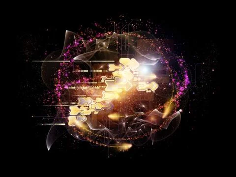 Elements of Cloud Technology イラスト素材