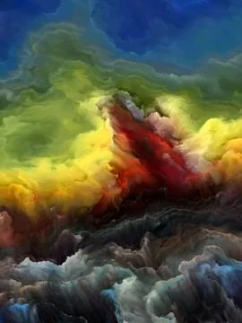 Elements of Cloudscape 스톡 일러스트