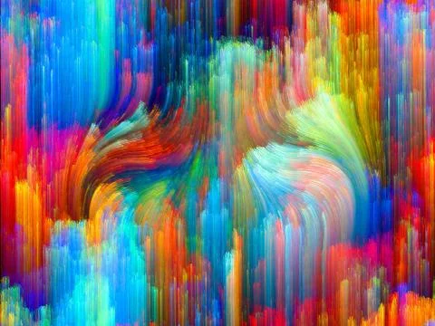 Elements of Color Illustrazione stock