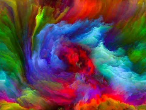 Elements of Color Motion イラスト素材