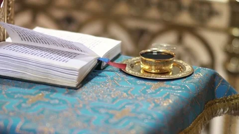 The elements of communion / eucharist. Stockbeeldmateriaal 82461281