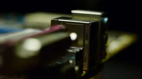 Elements of a computer Stock Footage 8926487