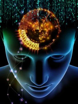 Elements of Consciousness Stock Illustration