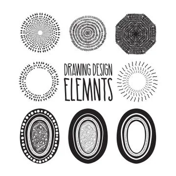 Elements of design Stock Illustration