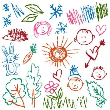 Elements for the design of postcards, backgrounds, packaging Stock Illustration