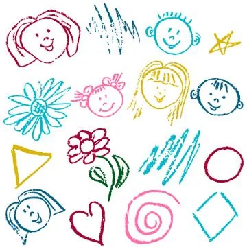 Elements for the design of postcards, backgrounds, packaging Illustrazione stock