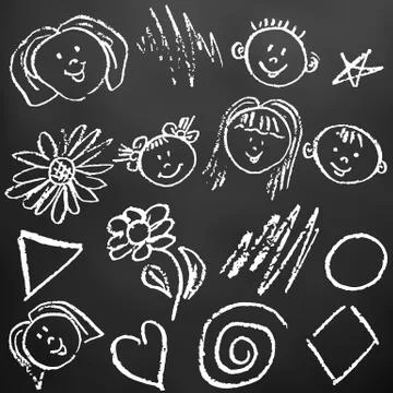 Elements for the design of postcards, backgrounds, packaging Illustrazione stock