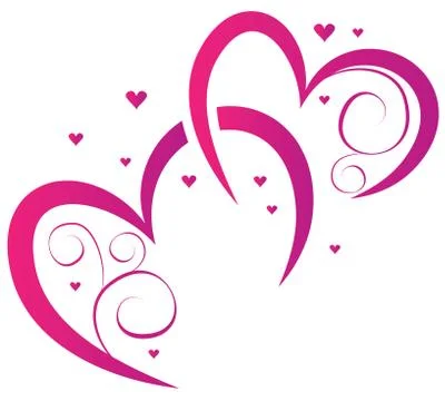 Elements for design for Valentine's Day Ilustração Stock