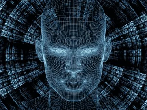 Elements of Digital Identity 무료 스톡 일러스트