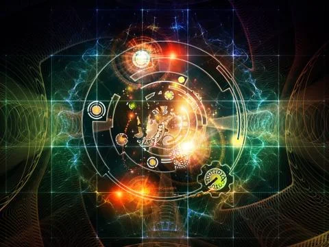 Elements of Digital Processing イラスト素材