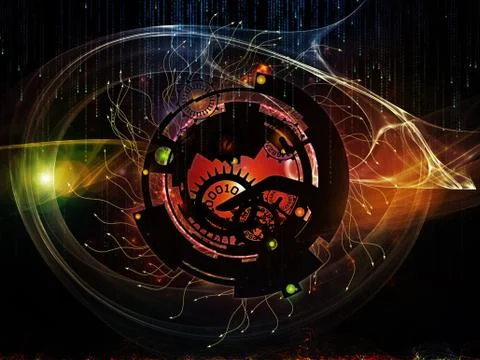 Elements of Digital Processing イラスト素材