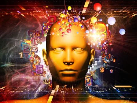 Elements of Digital Science 库存插图