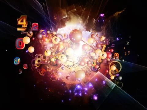 Elements of Digital Technology イラスト素材