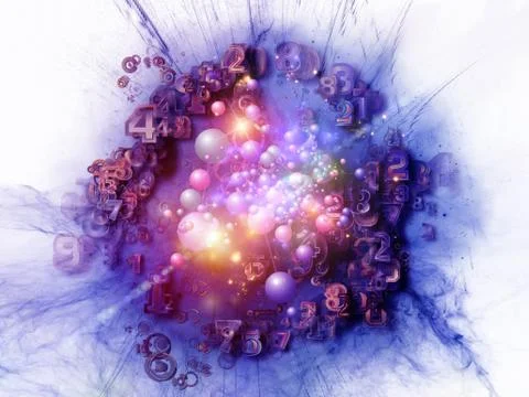 Elements of Digital Technology Stock Illustration