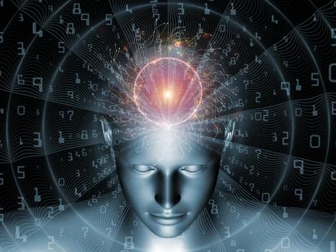 Elements of Digital Thinking Stock Illustration