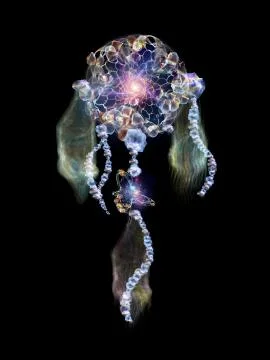 Elements of Dream Catcher Ilustración de archivo