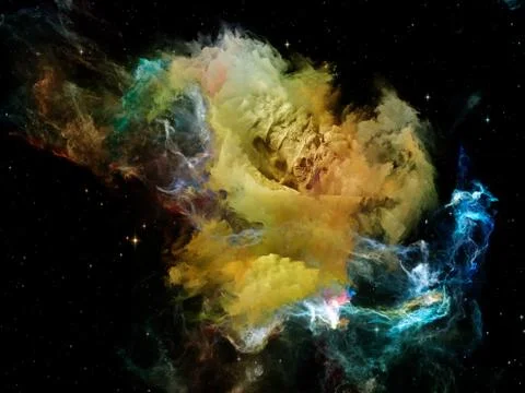 Elements of Dream Space Stock Illustration