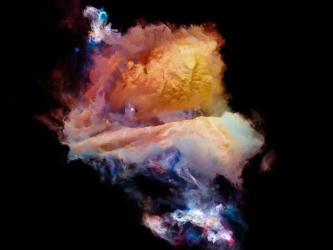 Elements of Dream Space Stock Illustration