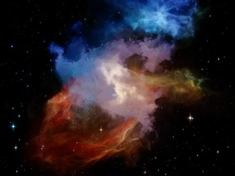Elements of Dream Space Stock Illustration