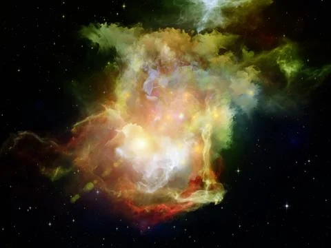 Elements of Dream Space Stock Illustration