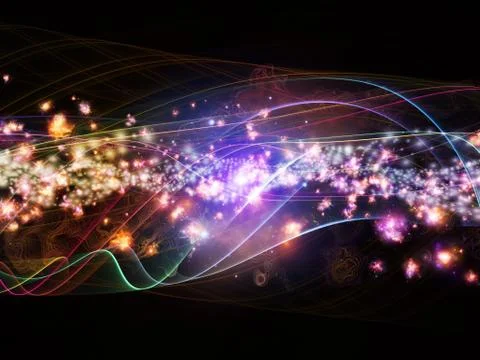 Elements of Dynamic Waves Illustrazione stock