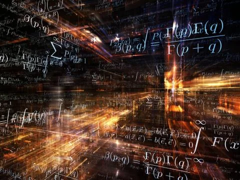 Elements of Fractal Dimensions 스톡 일러스트