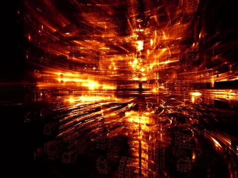 Elements of Fractal Dimensions 스톡 일러스트