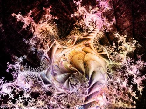 Elements of Fractal Motion Stockillustratie