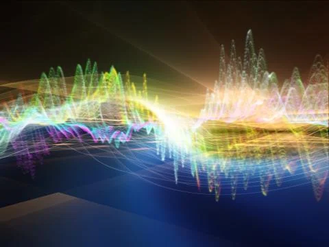 Elements of Fractal Realms Illustrazione stock